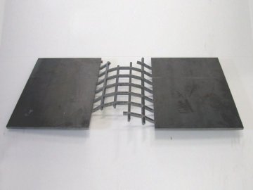 Xarxes III, Acer, 100 x 50 x 5 cms. 2003._w600_h450
